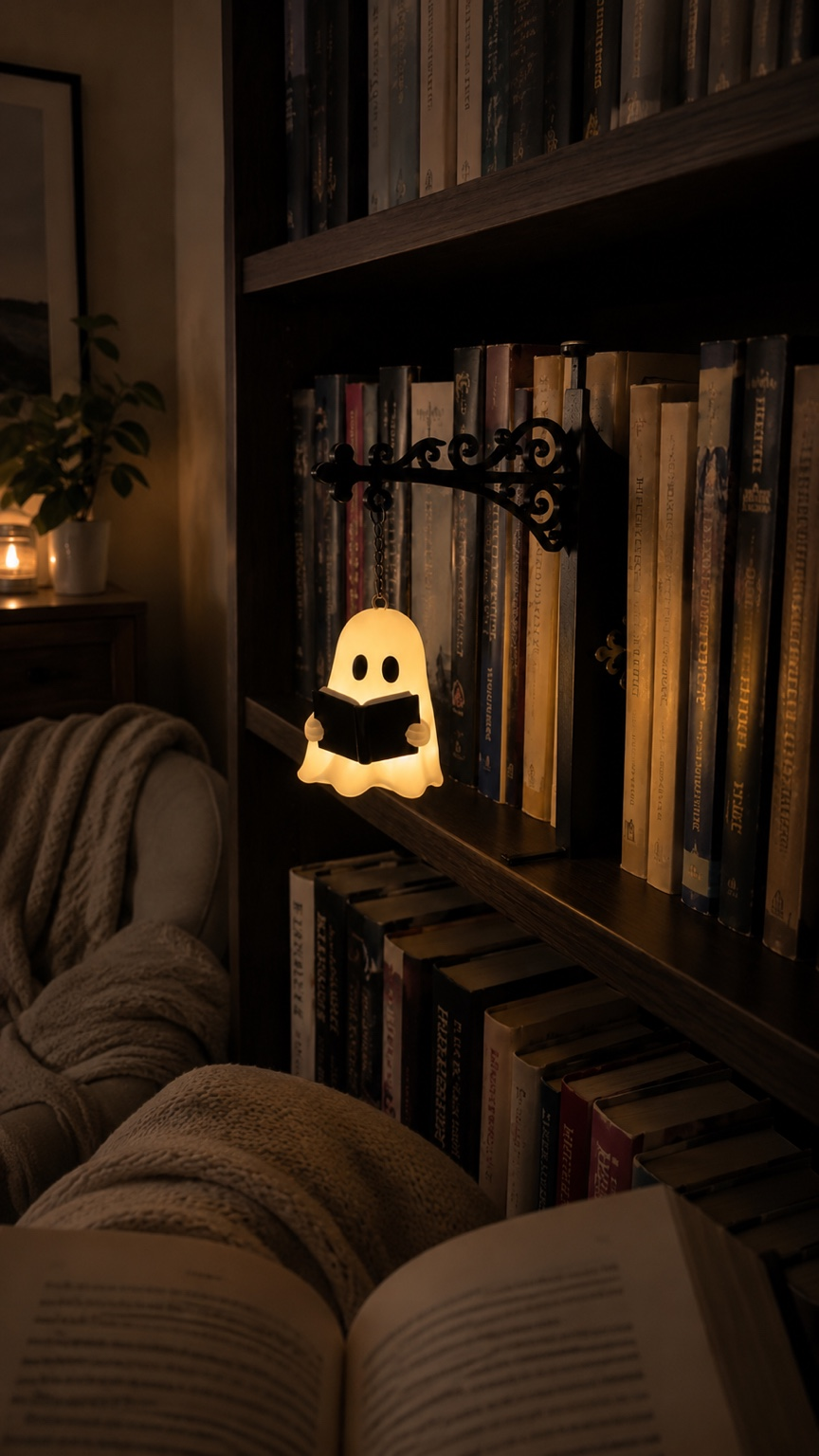 Supplied photo of Ghost Bookshelf Light